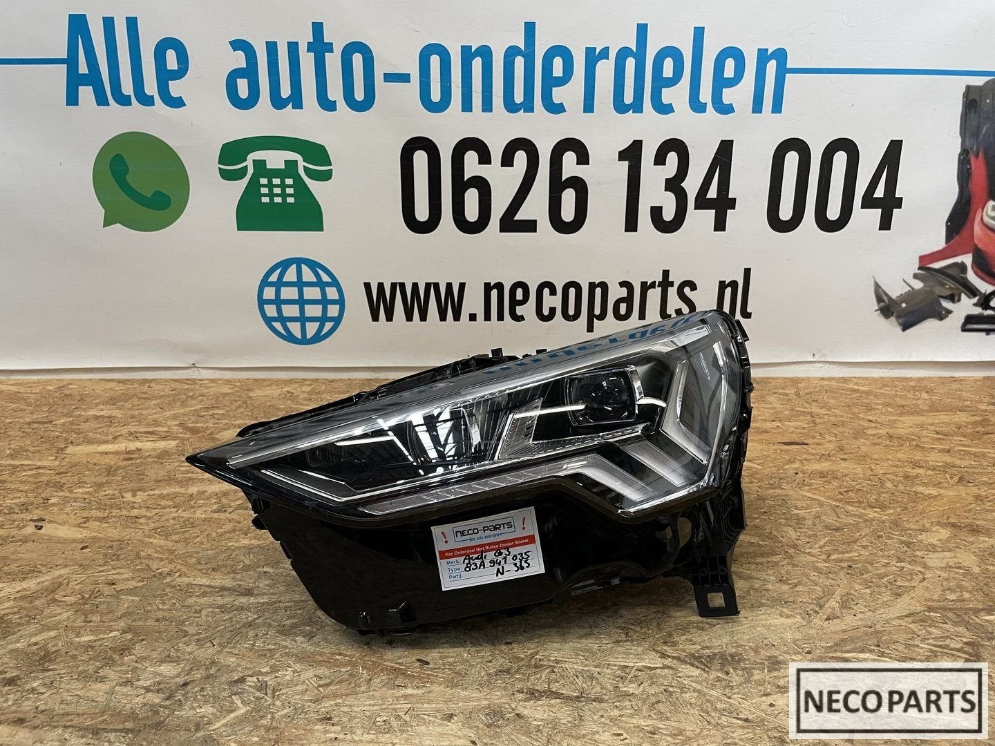 AUDI Q3 SQ3 83A F3 MATRIX LED KOPLAMP LINKS 83A941035, Auto-onderdelen, Verlichting