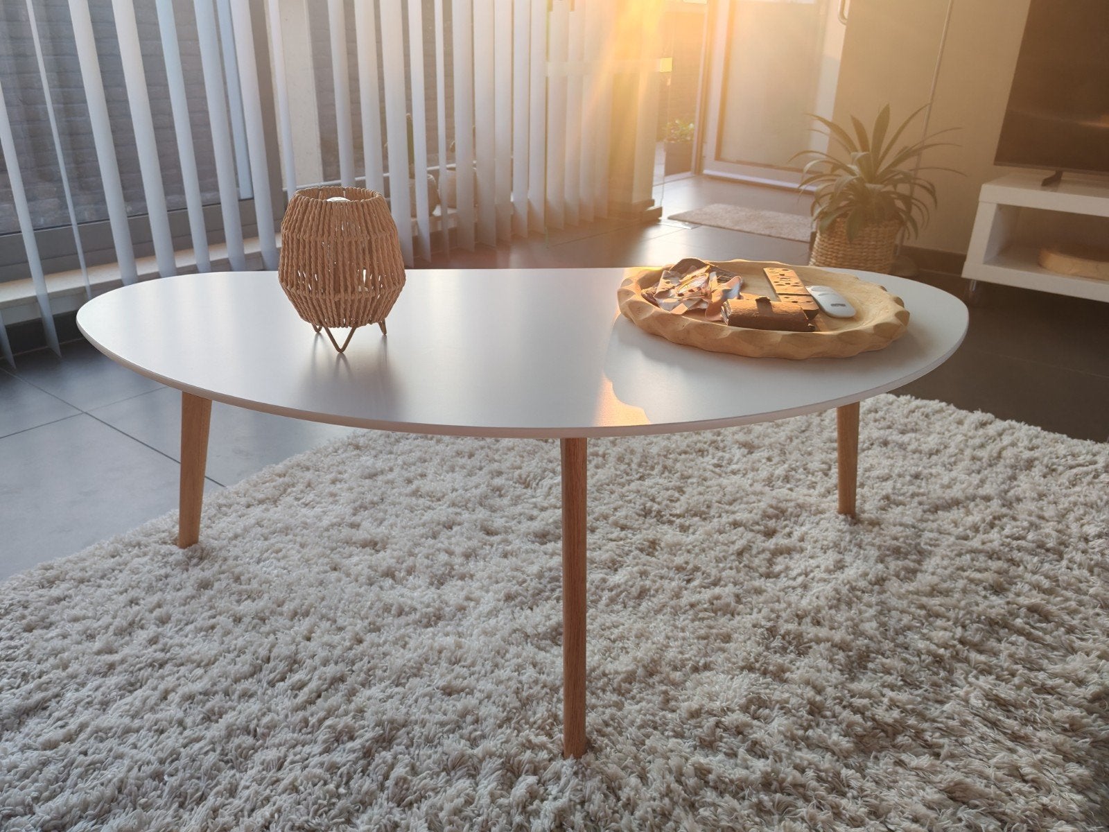 salon tafel, Ophalen
