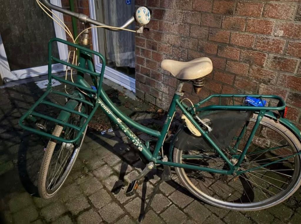 Damesfiets, Fietsen en Brommers, Gebruikt, Versnellingen, Schijfrem, Ophalen