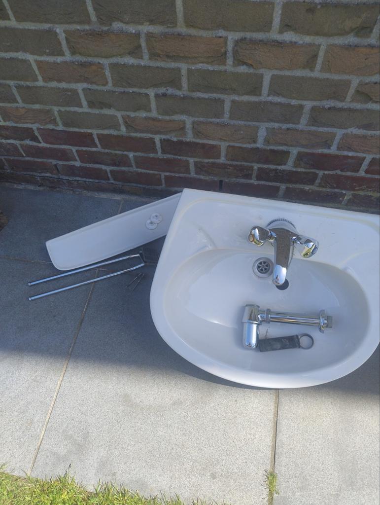 Lavabo, 2 stuks, Ophalen