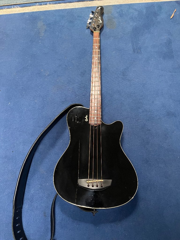Godin A4 semi Akoestische basgitaar incl koffer, Muziek en Instrumenten, Ophalen