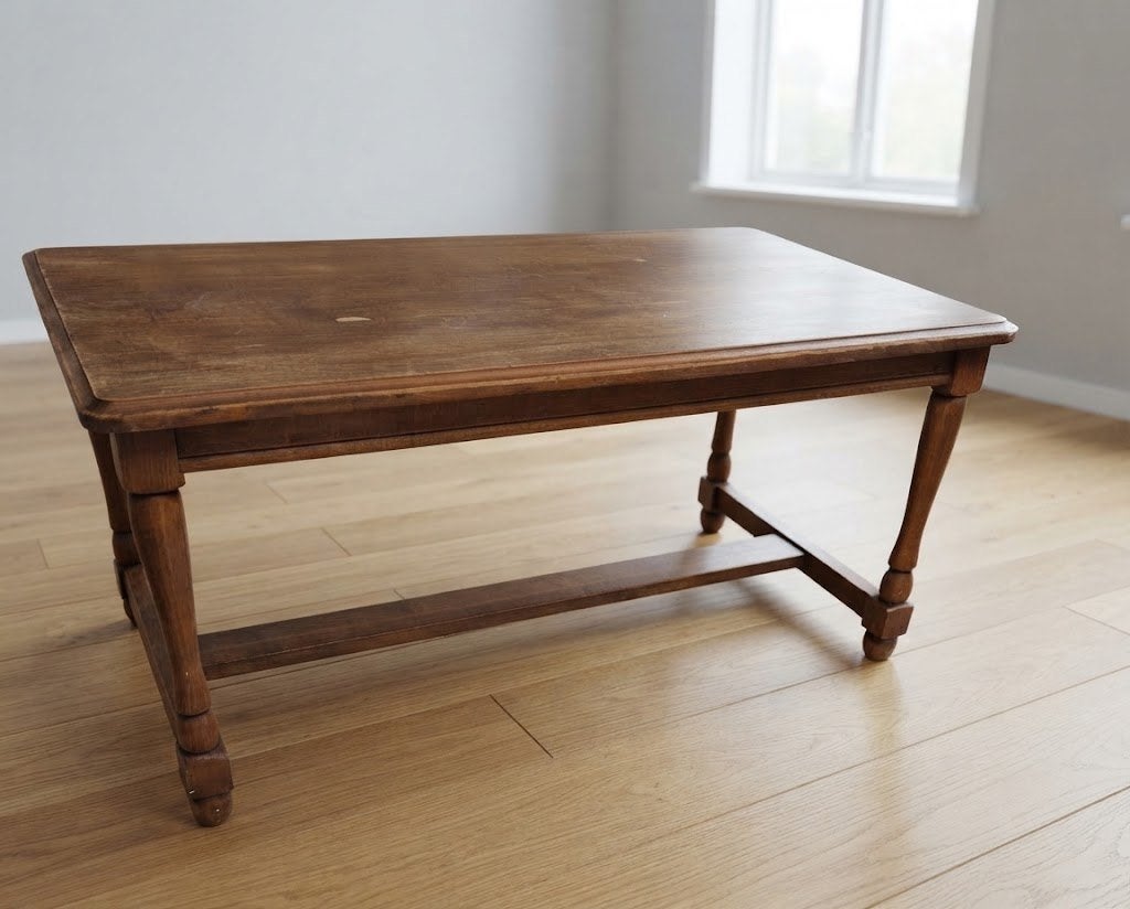 Table de salon en Chêne, Maison & Meubles, 100 à 150 cm, Enlèvement, Utilisé, 50 à 100 cm