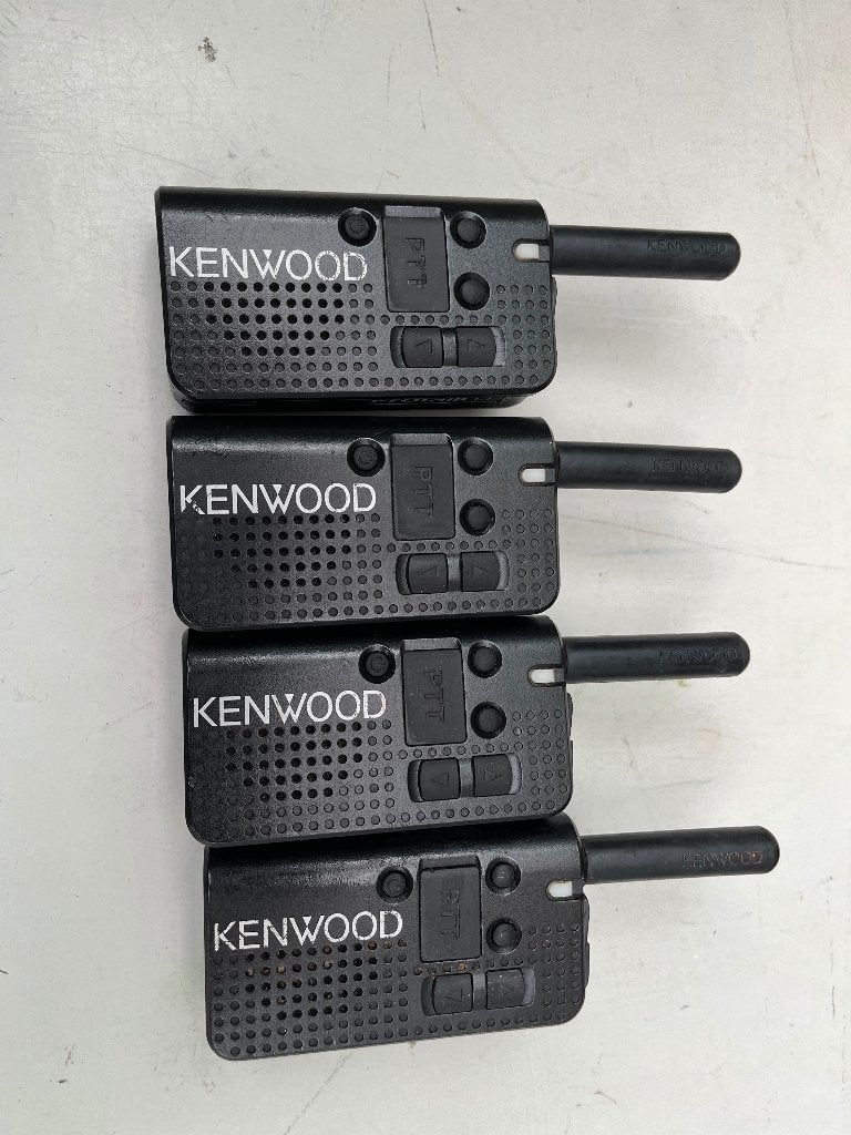 Partij van 4 stuks Kenwood PKT-23E portofoons, Telecommunicatie, Ophalen of Verzenden