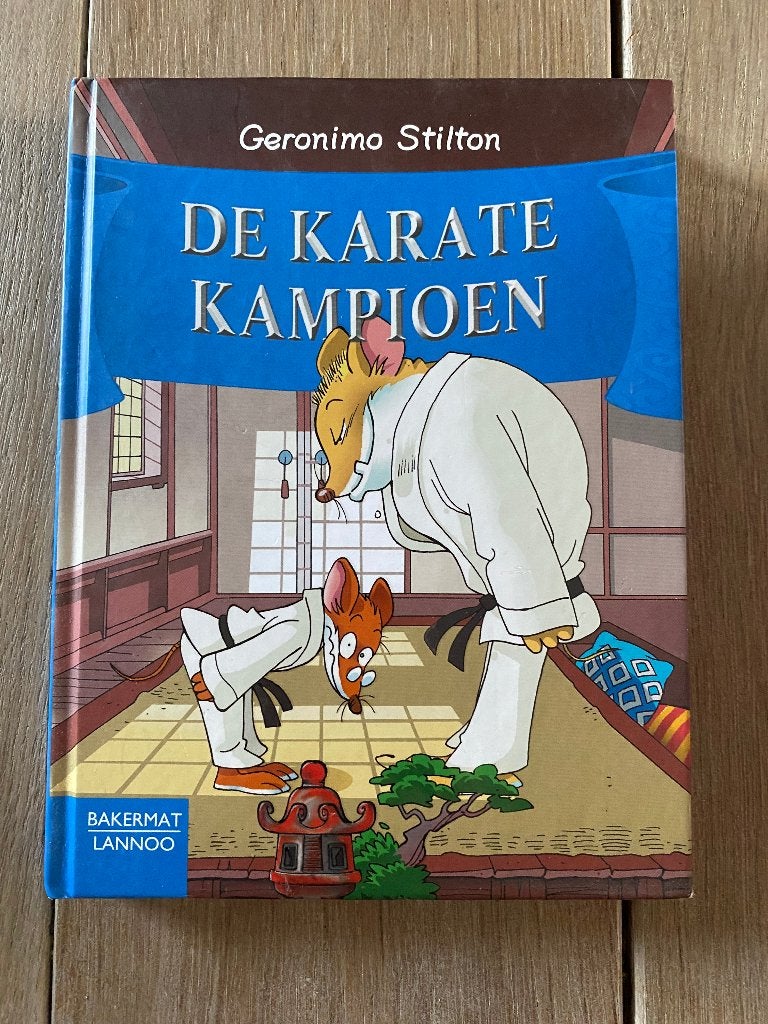 Boek geronimo stilton “de karate kampioen", Livres, Enlèvement ou Envoi