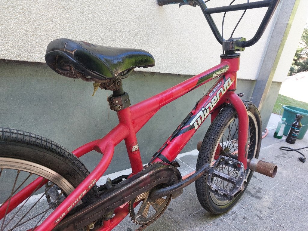 BMX stunt Minerva, Frein sur jante, Acier, Minerva, Enlèvement
