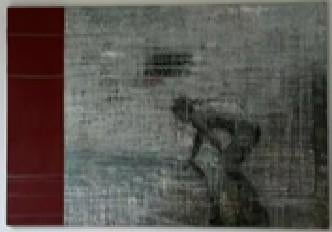 Herve Martijn - reflecties schilderij op paneel 130x90cm, Antiek en Kunst, Ophalen of Verzenden