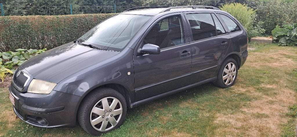 Skoda Fabia Combi, Auto's, Skoda, Stof, Zwart, Particulier, Euro 4