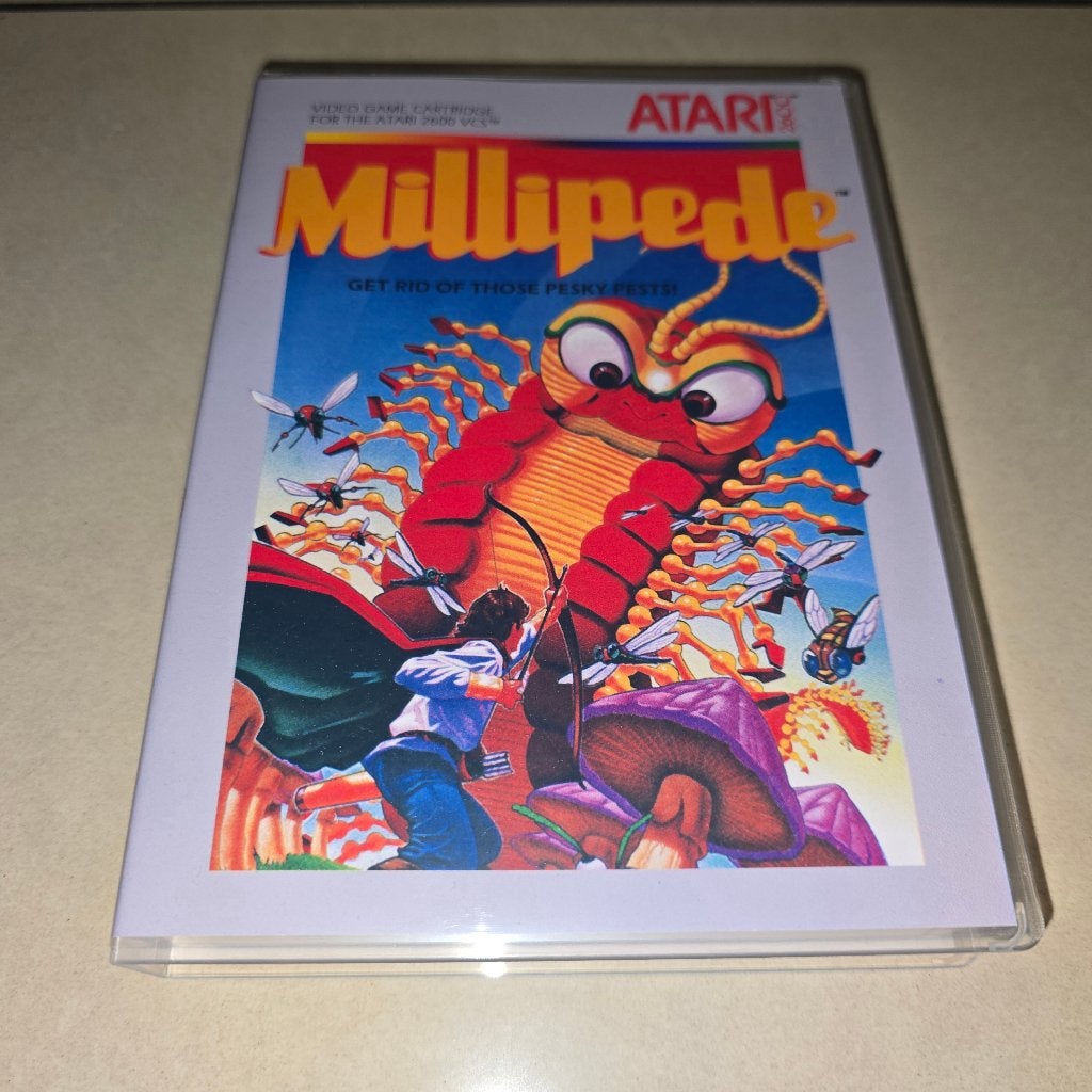 Millipede Atari 2600 Game Case, Games en Spelcomputers, Games | Atari, Verzenden, Zo goed als nieuw, Atari 2600