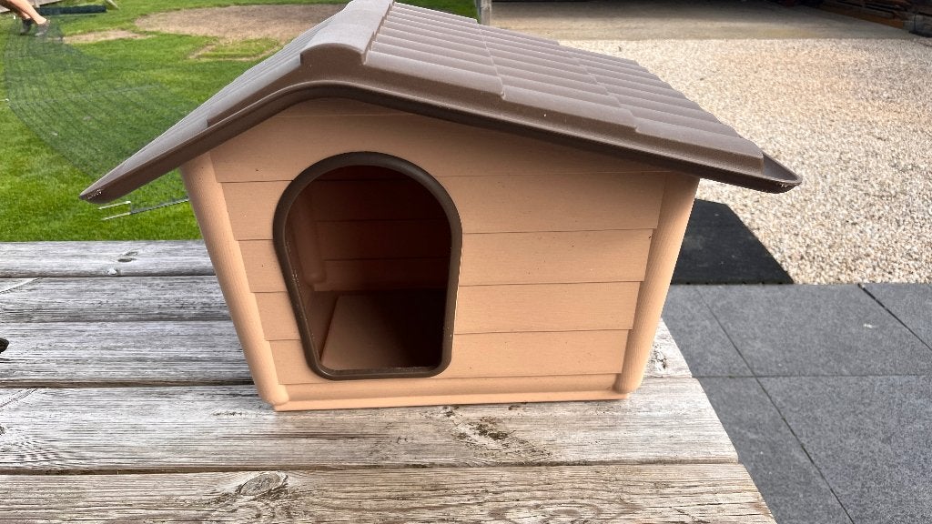 Kunststof hondenhok - niet gebruikt, Dieren en Toebehoren, Ophalen, Minder dan 65 cm, Minder dan 75 cm, Nieuw