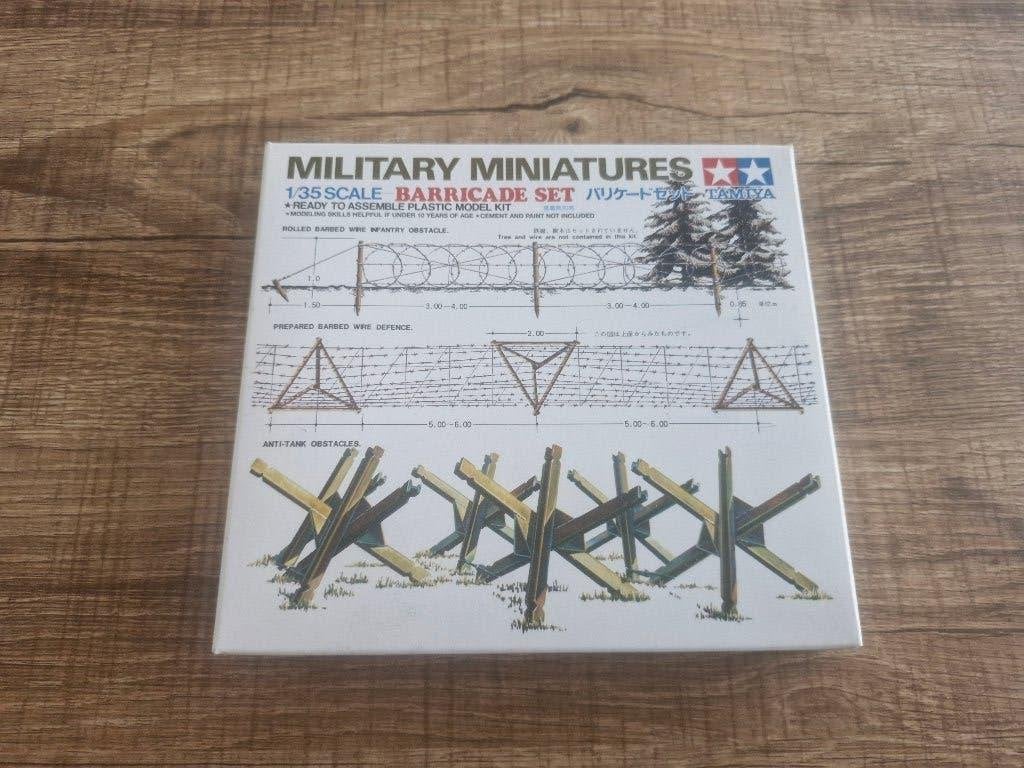 Tamiya 1/35 Barricade Set, Enlèvement ou Envoi, Neuf, 1:35 à 1:50, Diorama