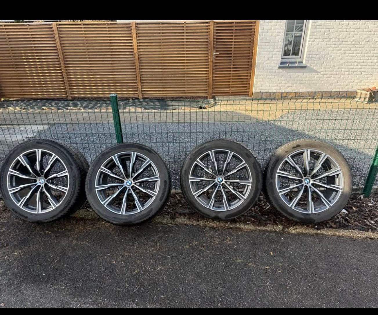 Jantes avec pneus hivers bmw X5, X6, Enlèvement, Pneu(s)