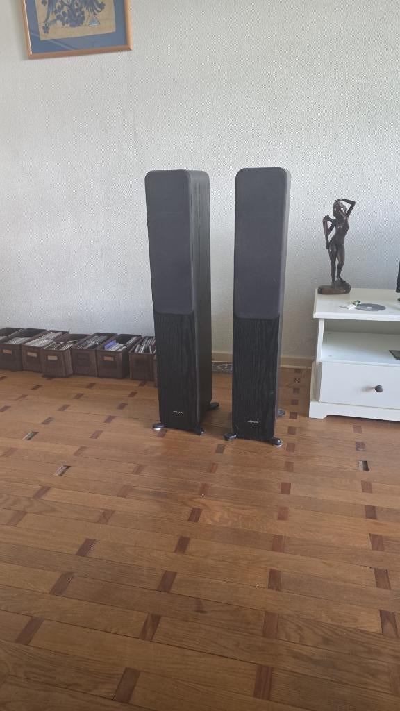 Paire d Enceintes Colonne Artsound AS5002 B Noir, Audio, Tv en Foto, Ophalen, Gebruikt, Overige typen