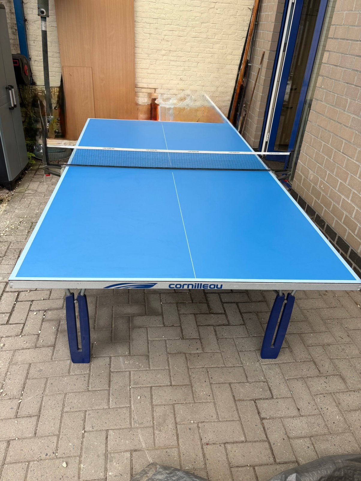 Tafeltennis tafel outdoor Cornilleau springtech, Sports & Fitness, Enlèvement, Utilisé, Table d'extérieur
