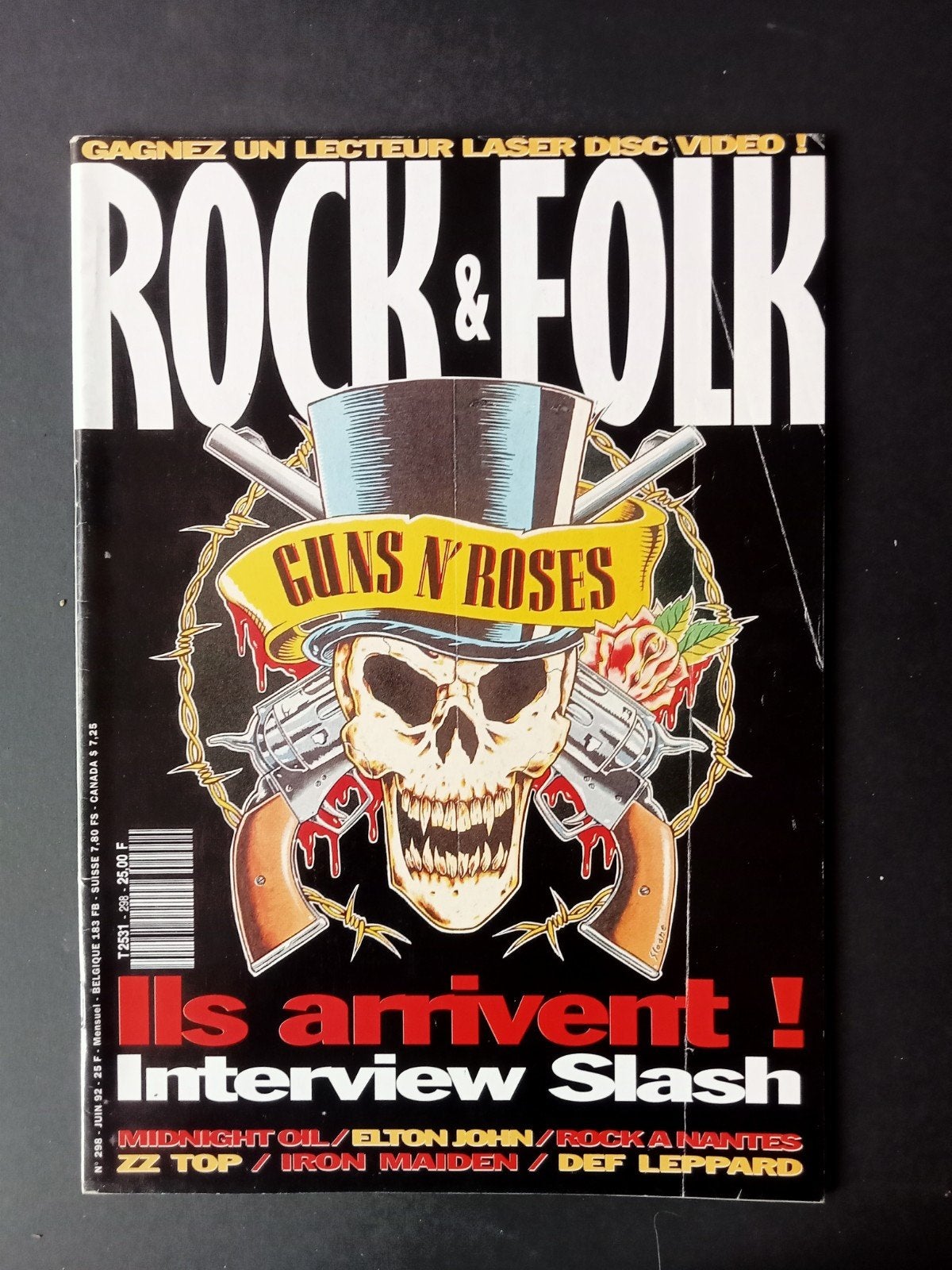 Guns 'n Roses tijdschrift Frans 1992, Ophalen of Verzenden