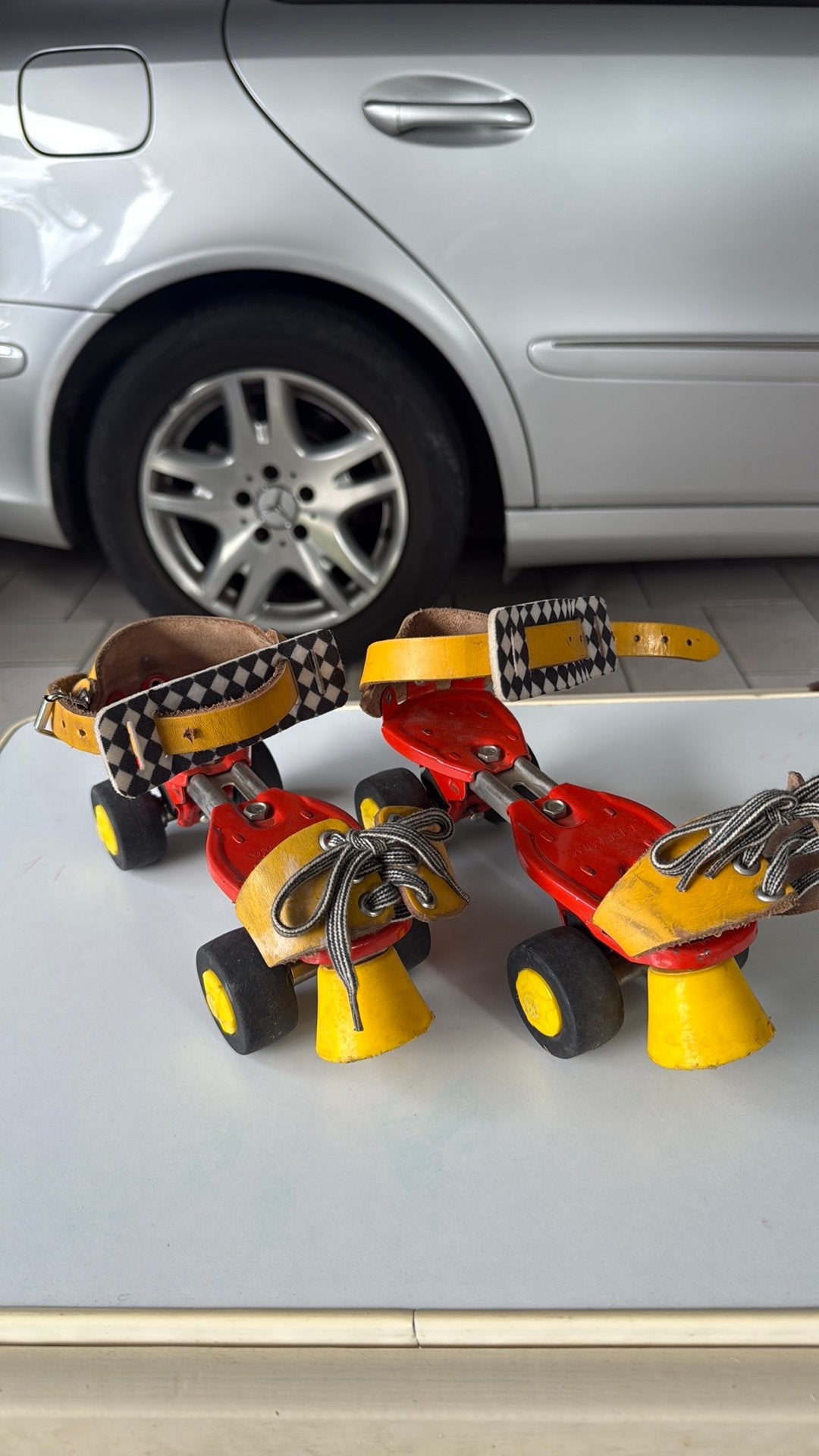 Vintage rolschaatsen verstelbaar, Ophalen, Verstelbaar, Gebruikt, Kinderen