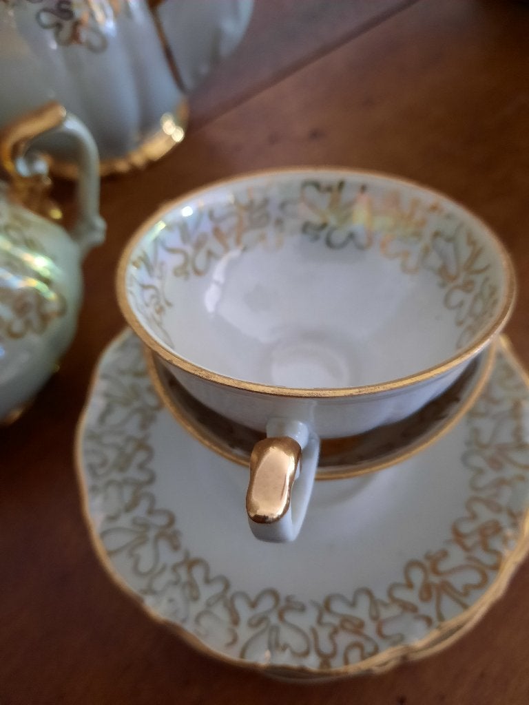 Service à thé en porcelaine bavaroise, Antiquités & Art, Enlèvement
