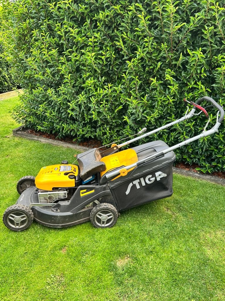 Stiga Turbo Power 53SB Serie 675 EX grasmachine, Ophalen, Gebruikt