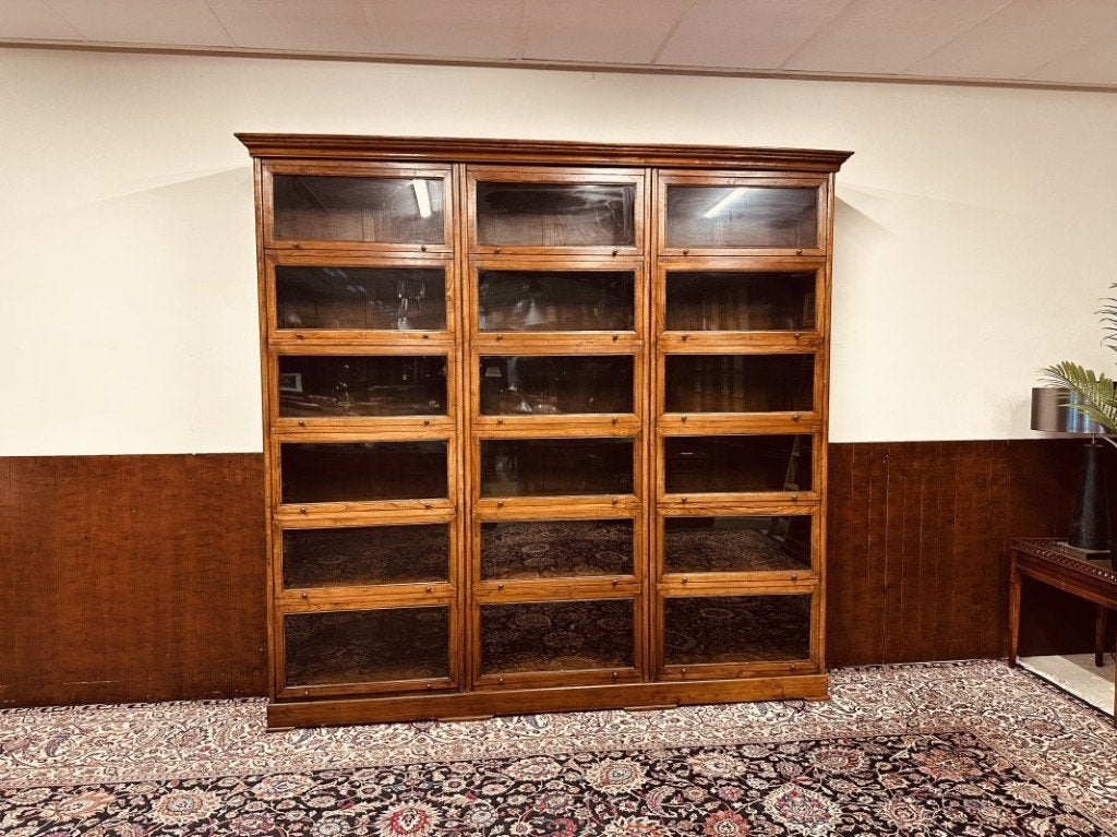 Grote Klassiek Engelse Globe Wernicke Boekenkast, Enlèvement