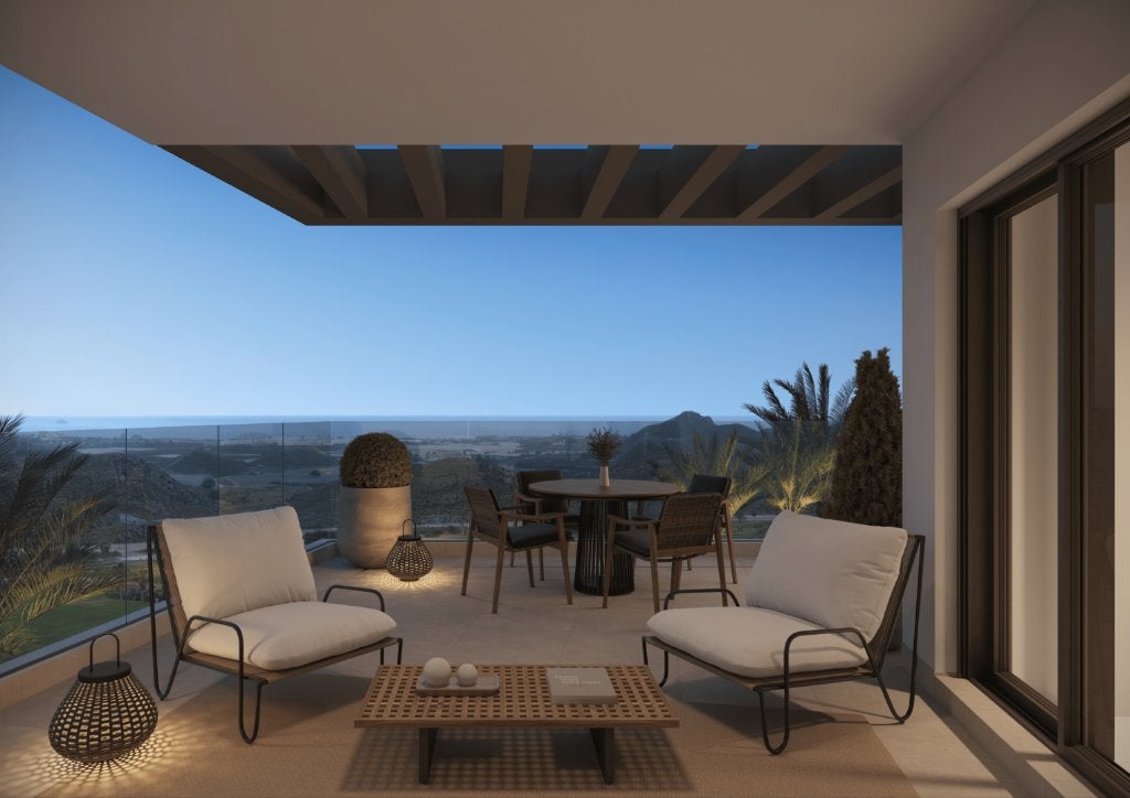 Moderne appartementen op plan, Spanje, San Juan de los Terreros, 2 kamers, 86 m²