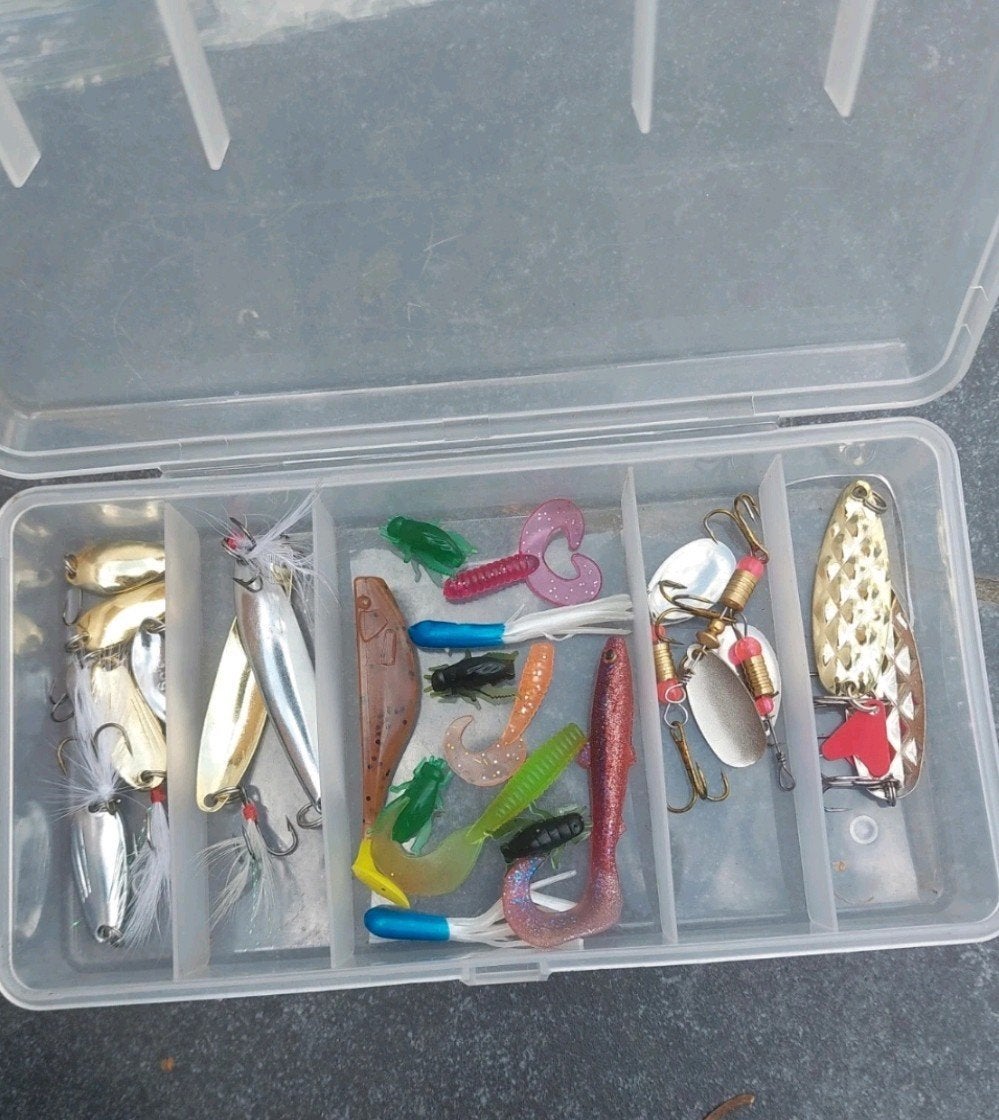 kunstaas box, Watersport en Boten, Ophalen of Verzenden, Gebruikt