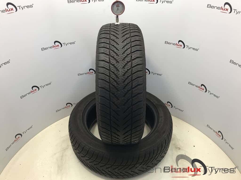 winter 195/55R16 87H Goodyear 195/55 R16 195/55/16 1955516, Auto-onderdelen, Ophalen, Gebruikt, -, Winterbanden