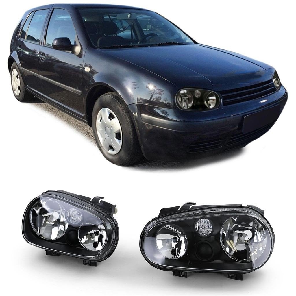 Smoke Koplampen Voor Volkswagen Golf 4, Verzenden