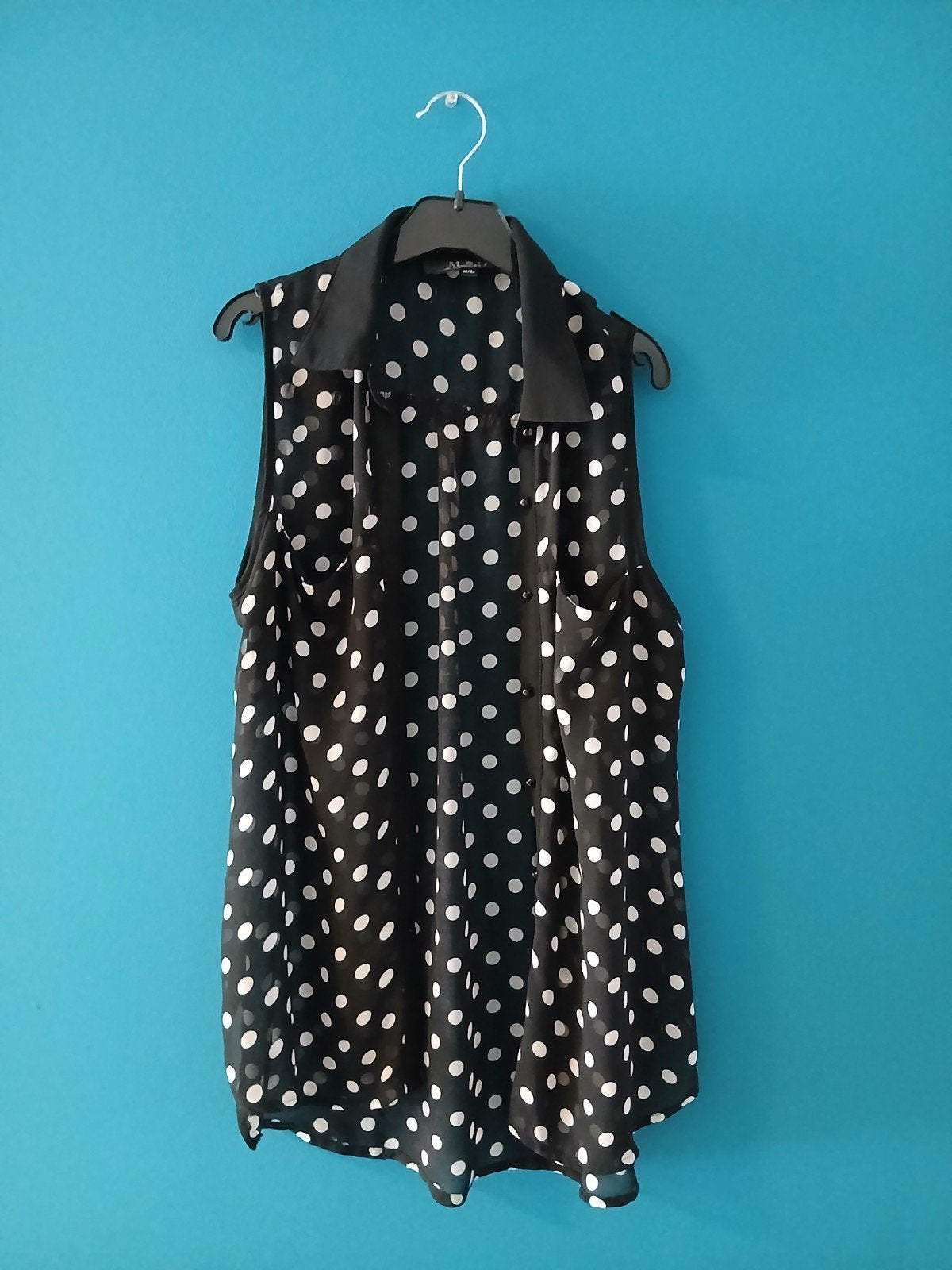 Chemisier sans manche, Kleding | Dames, Blouses en Tunieken, M&g, Zwart, Zo goed als nieuw, Ophalen
