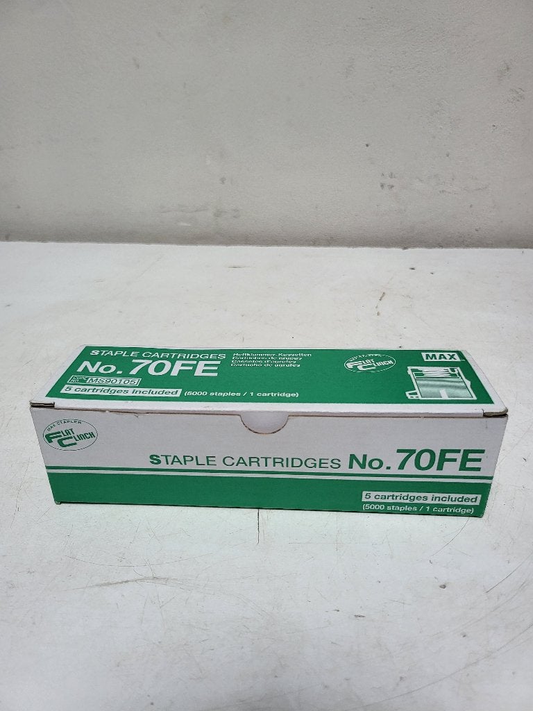No.70FE MAX Staple Cartridge Pak van 5 Stuks - Nieuw, Informatique & Logiciels, Fournitures d'imprimante, Enlèvement ou Envoi
