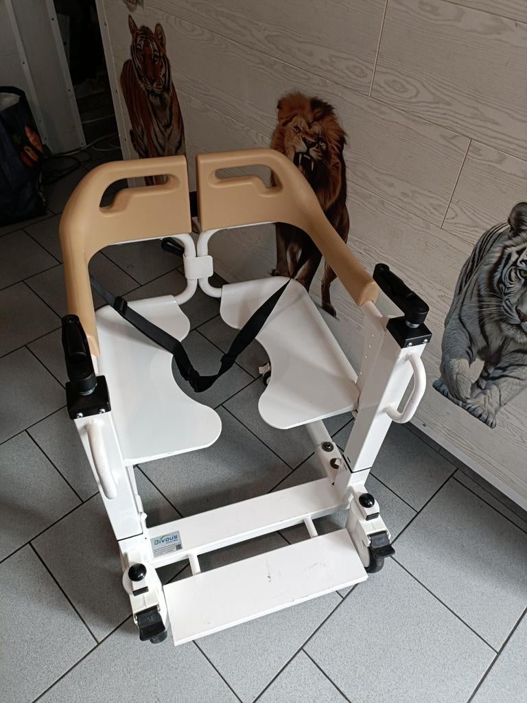 Chaise de transfert DIVOUS pour handicapé, Divers, Chaises roulantes, Enlèvement