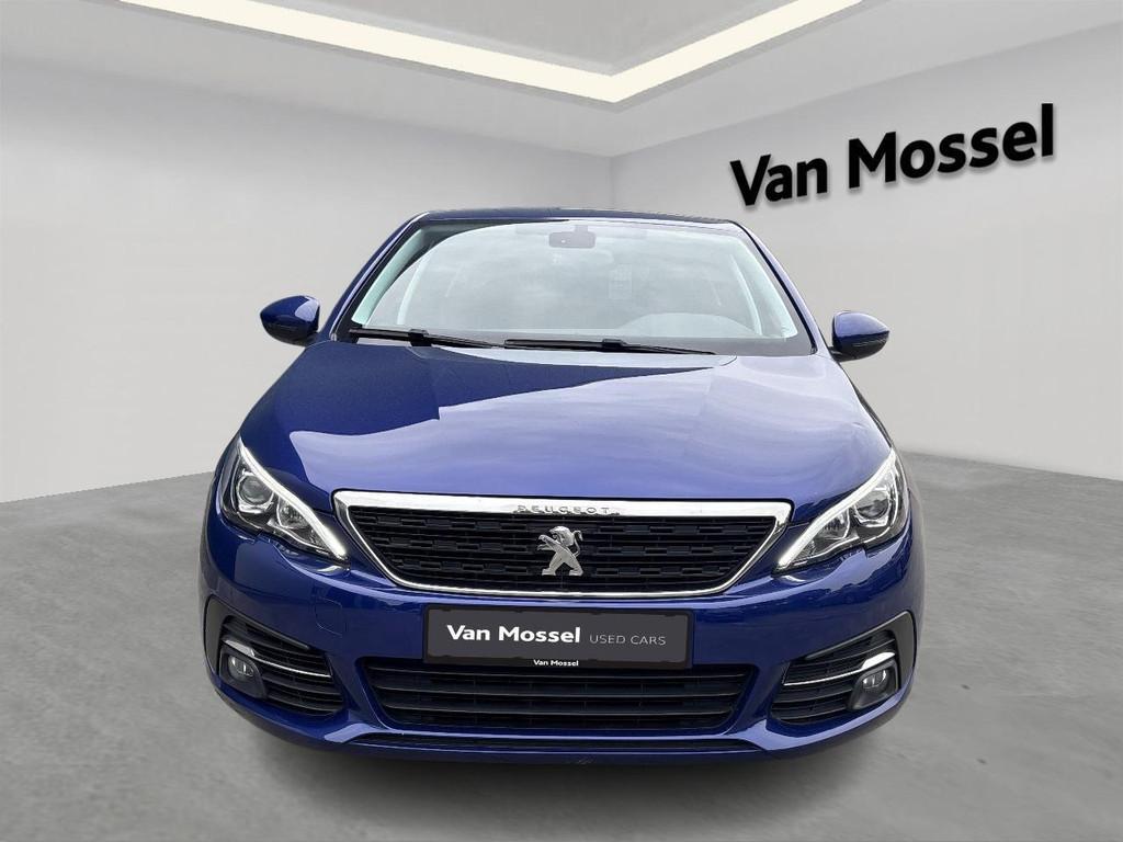 Peugeot 308 1.2 PureTech 110 S&S Style, Auto's, Peugeot, Stof, Gebruikt, Blauw, 5 deurs