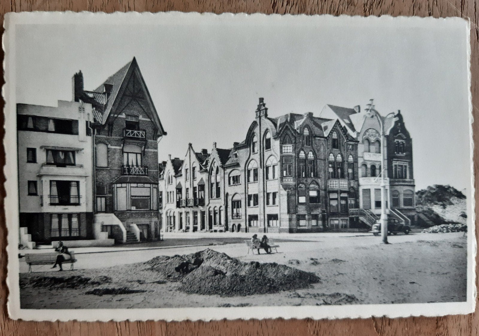 OOSTDUINKERKE la digue ZEEDIJK, Verzamelen, Postkaarten | België, Ophalen of Verzenden