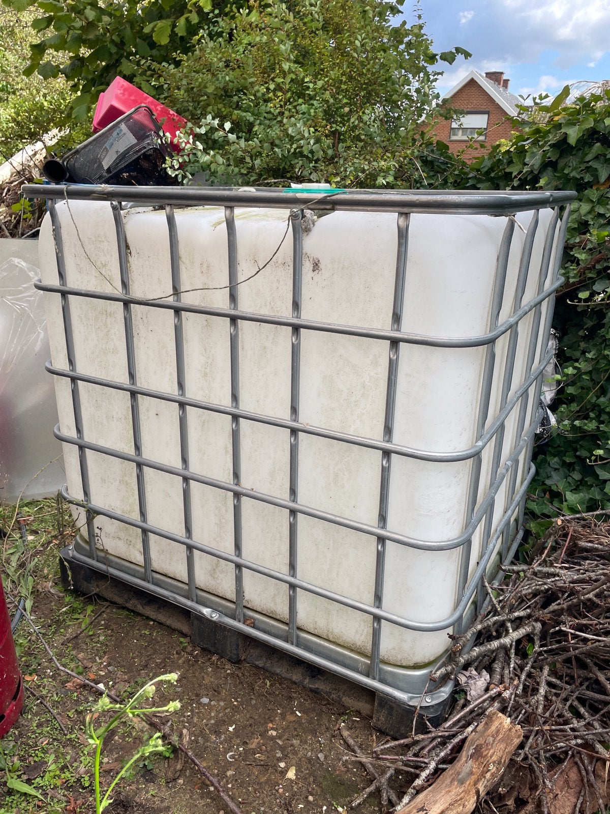Cuve IBC Schûtz Neuve, Jardin & Terrasse, 150 litres ou plus, Comme neuf, Synthétique, Enlèvement