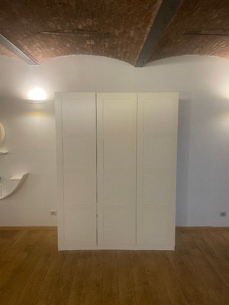 Kleerkast wit, Ophalen, 100 tot 150 cm, 150 tot 200 cm, 50 tot 75 cm