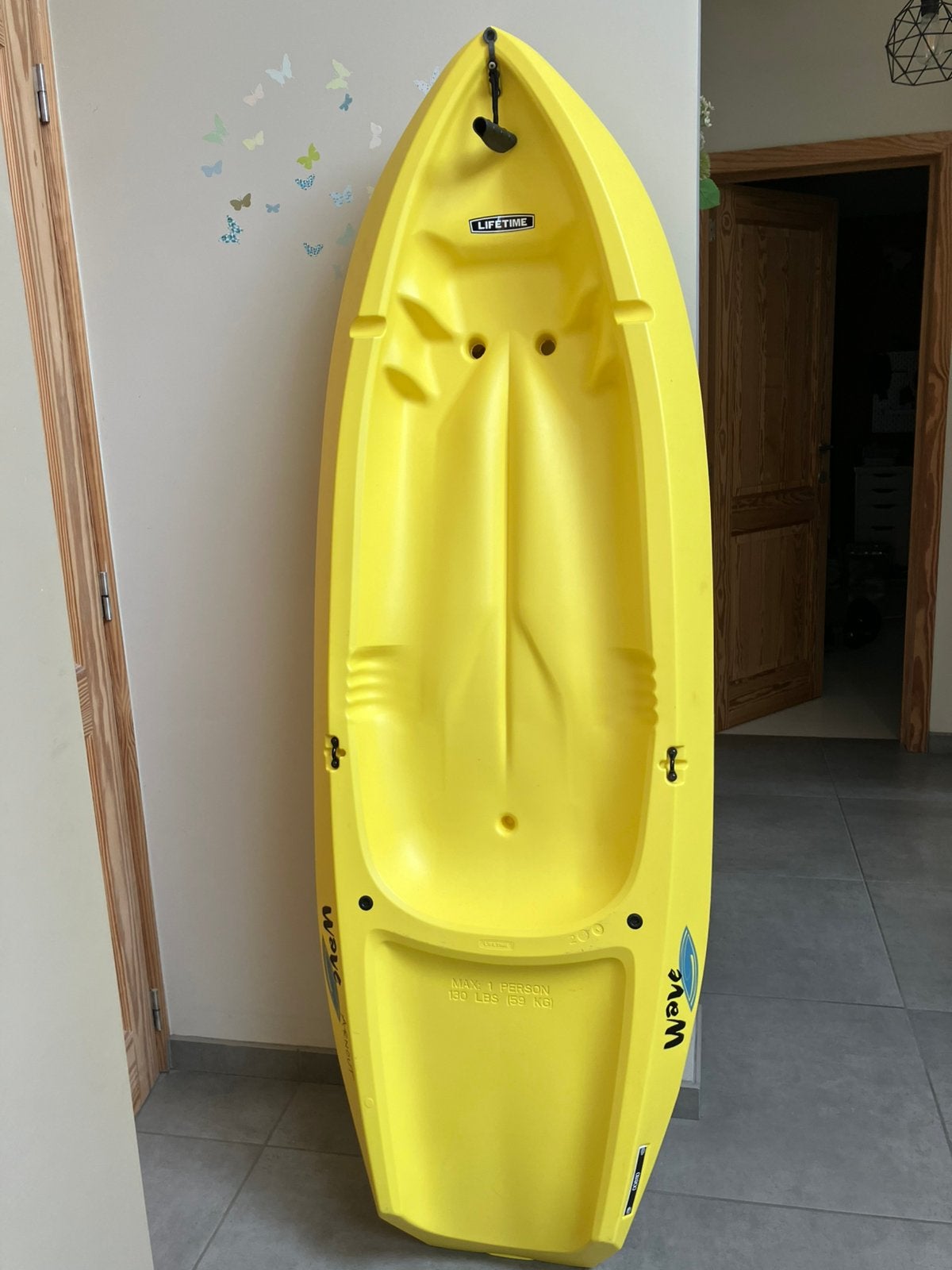Lifetime harde kayak, Enlèvement, Utilisé, Une personne, Kayak
