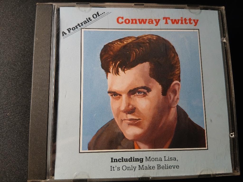 Conway Twitty – A Portrait Of - Cd, Enlèvement ou Envoi, 1960 - 1969, Comme neuf