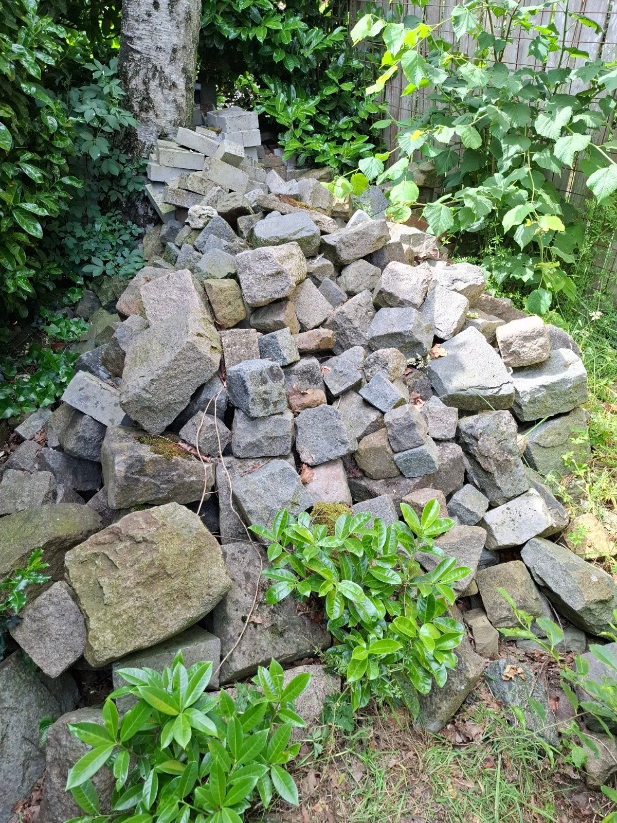Partij Kinderkoppen, Tuin en Terras, Ophalen