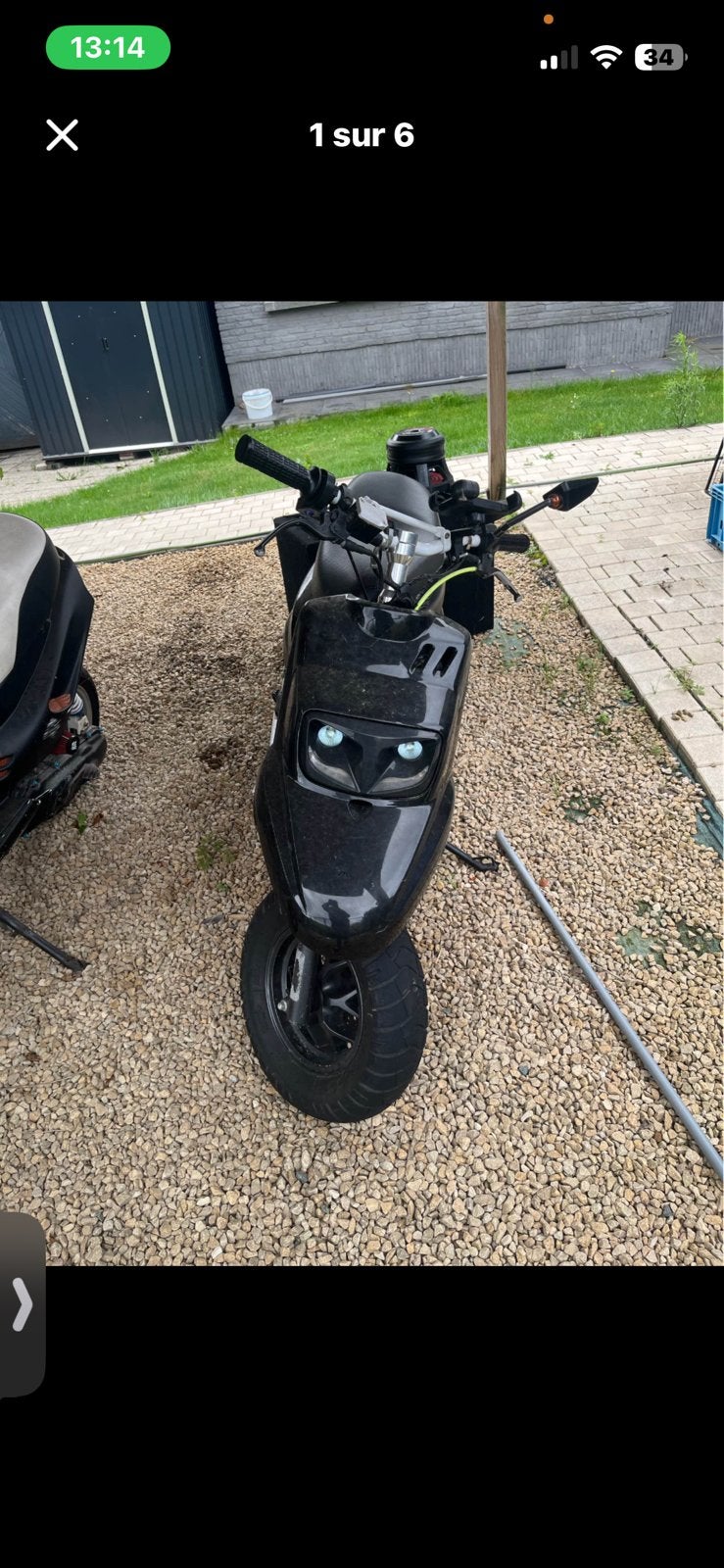 MBK Booster fase 2, Fietsen en Brommers, Ophalen, Tweetakt, Gebruikt, Overige modellen