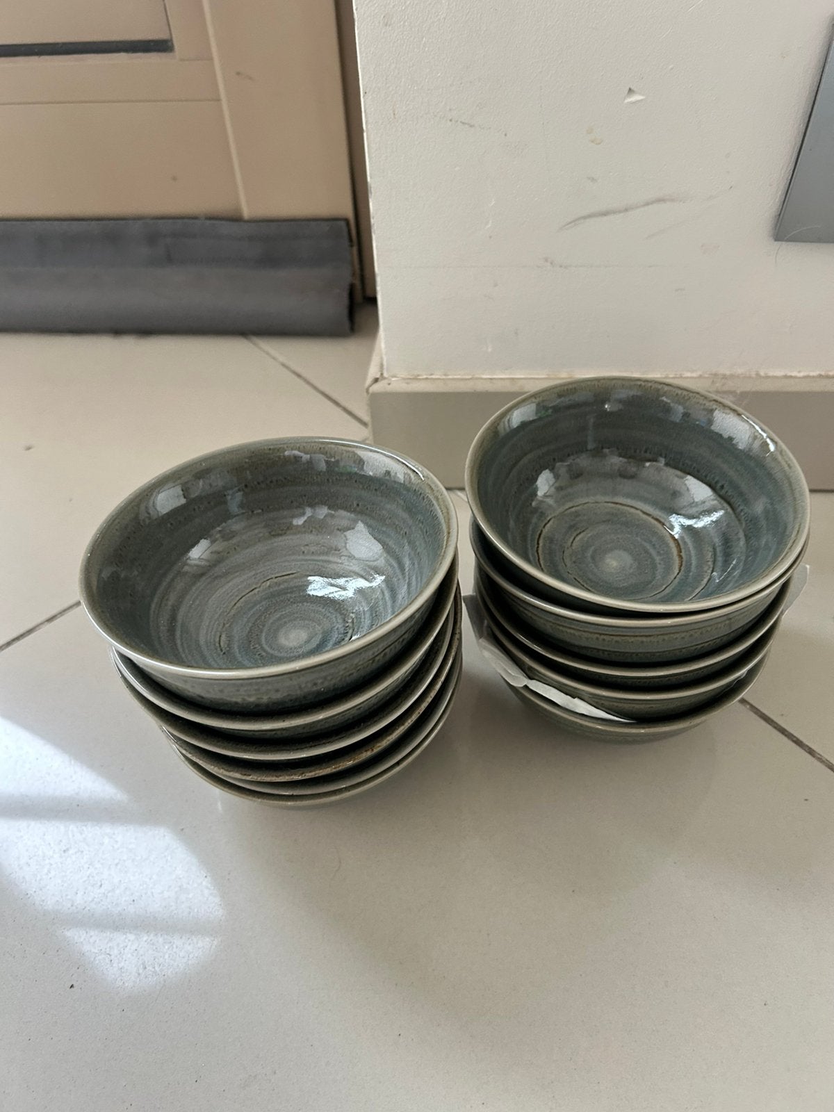 Lot de bol en porcelaine, Enlèvement, Neuf, Autres matériaux, Autres types