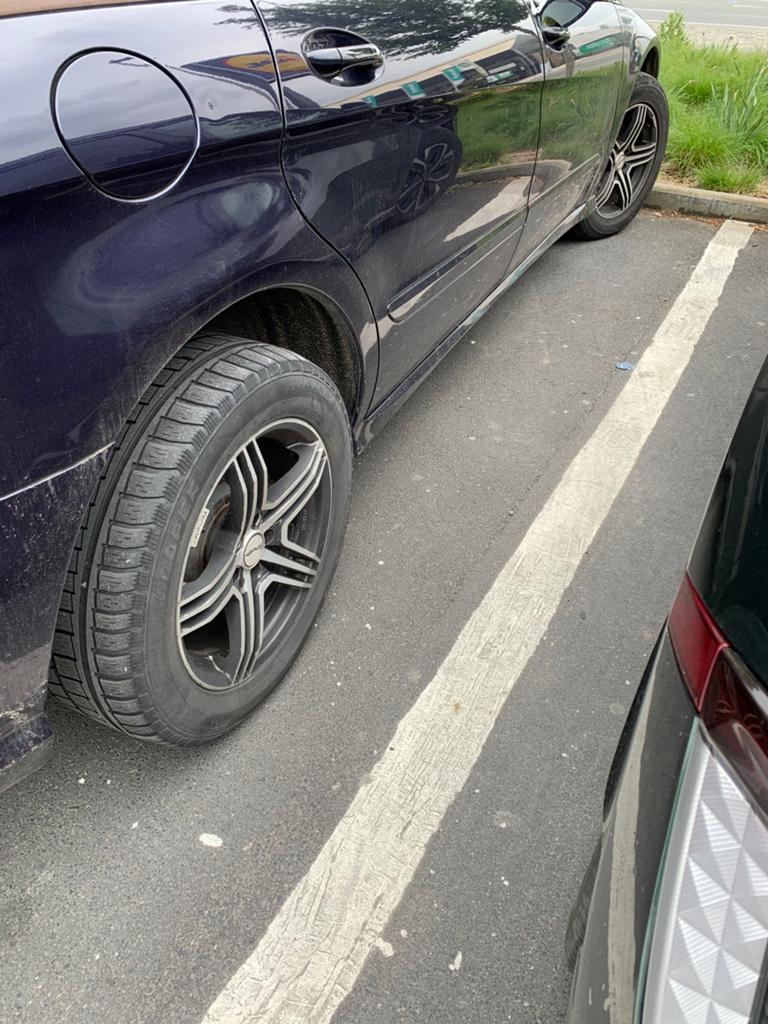 Jantes Mercedes R cl à vendre avec de bons pneus, Pneus et Jantes, Véhicule de tourisme, 18 pouces, Enlèvement