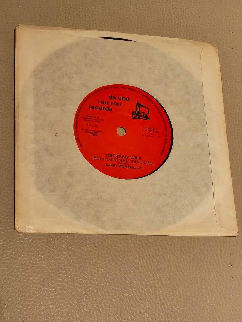 Single van Barry Womersley, CD & DVD, Vinyles Singles, Enlèvement ou Envoi, 7 inch, Utilisé, Country et Western