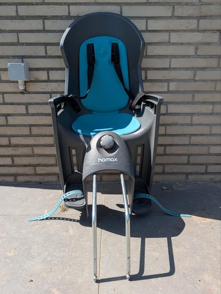 HAMAX Siesta verstelbare fietsstoel (max. 22 kg) - Cad-mount, Fietsen en Brommers, Fietsaccessoires | Fietsstoeltjes, Voetsteuntjes