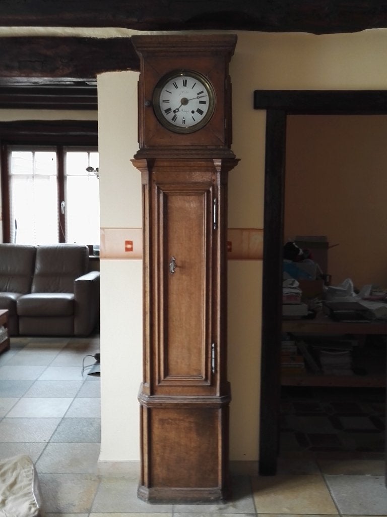 A DONNER - Horloge de parquet signée "J.Culot à Rochefort", Enlèvement