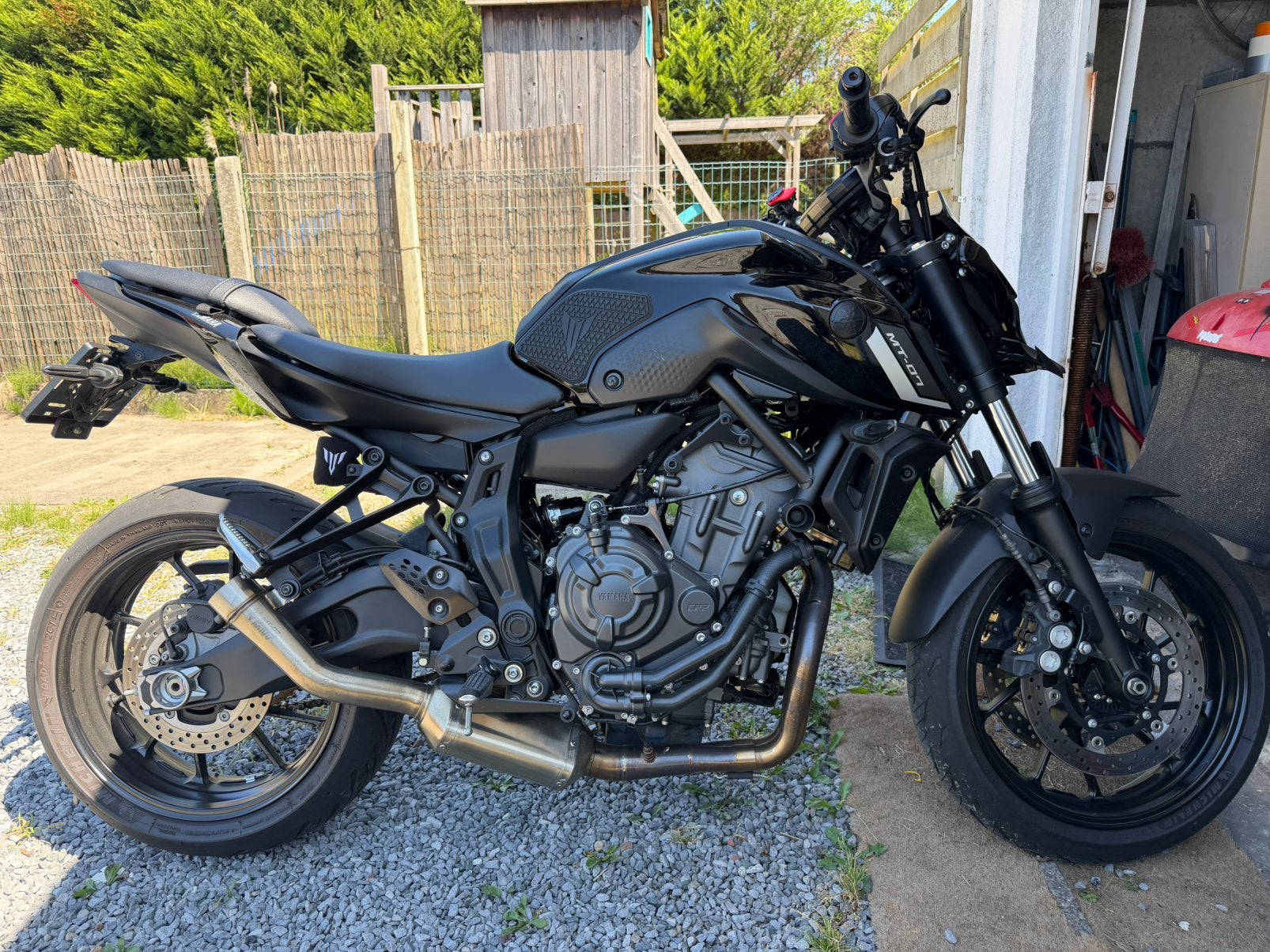 Mivv speed edge special MT-07 Uitlaat, Motoren, Particulier