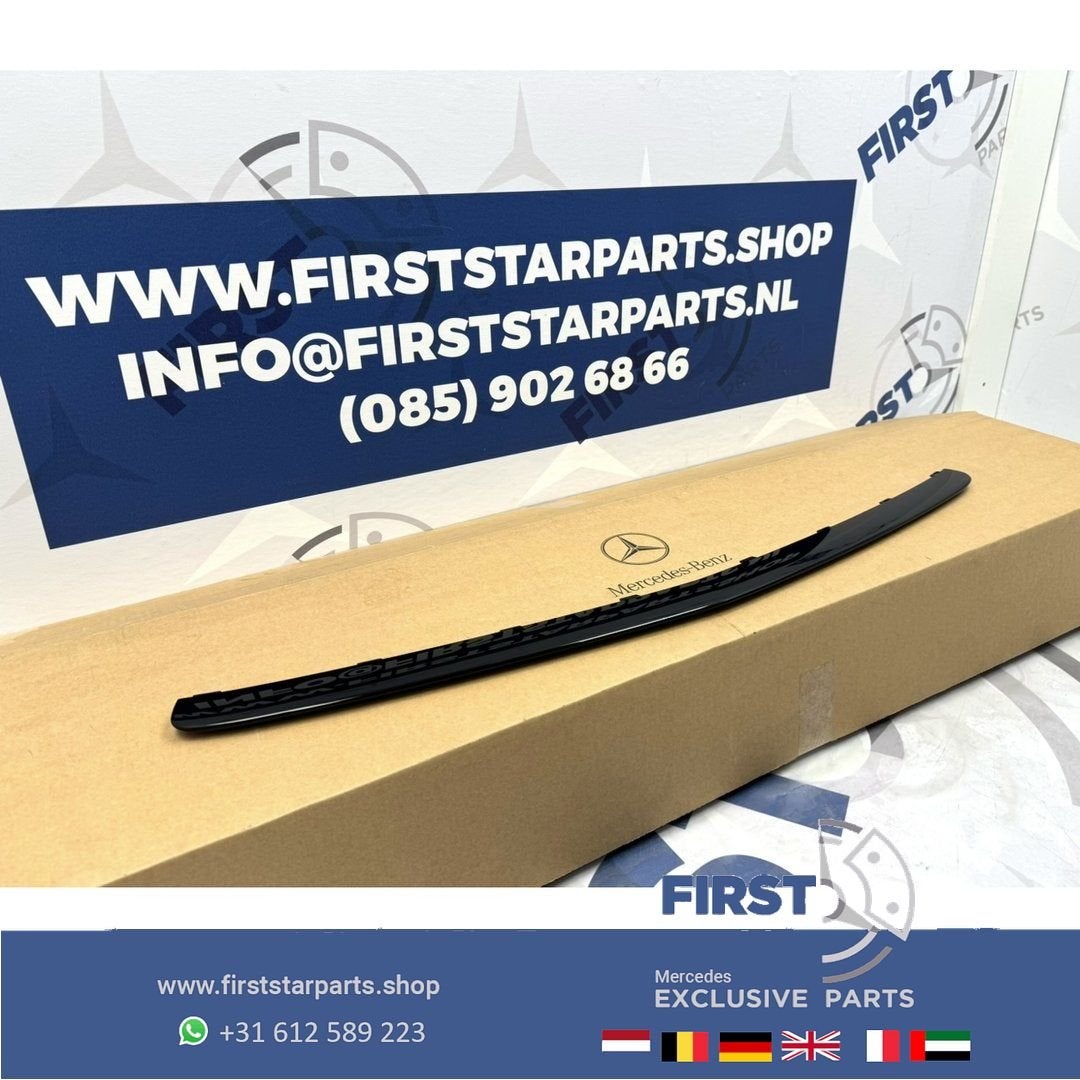 A1778854302 BUMPER LIP W177 A KLASSE W118 CLA ZWART VOORBUMP