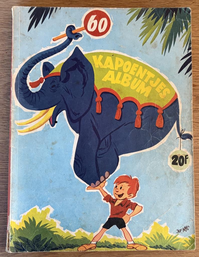 Kapoentjes Album 60 - 1e druk (1963) Strip, Boeken, Eén stripboek, Ophalen of Verzenden, Gelezen