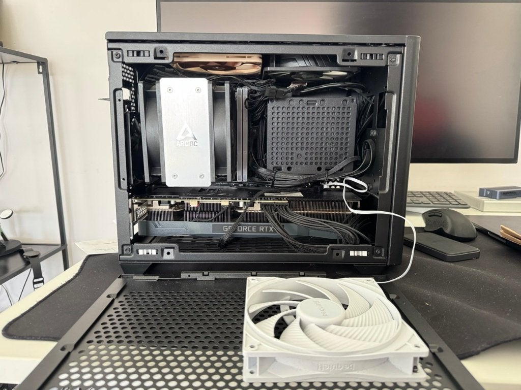 Custom PC - zeer compact met RTX 3080 + 32GB - geen SSD, Ophalen, Gebruikt, 32 GB, Virtual Reality