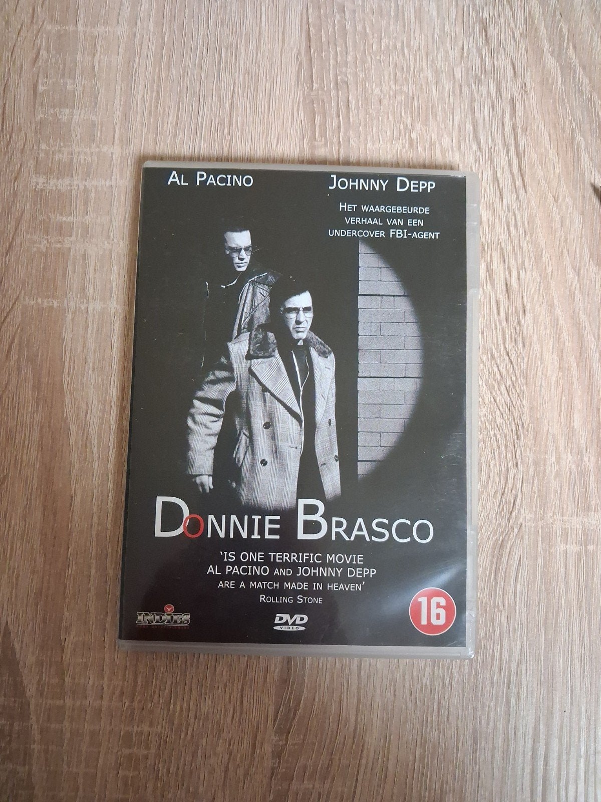 Dvd : Donnie Brasco, Engels, Vanaf 16 jaar, Nederlands, Ophalen of Verzenden