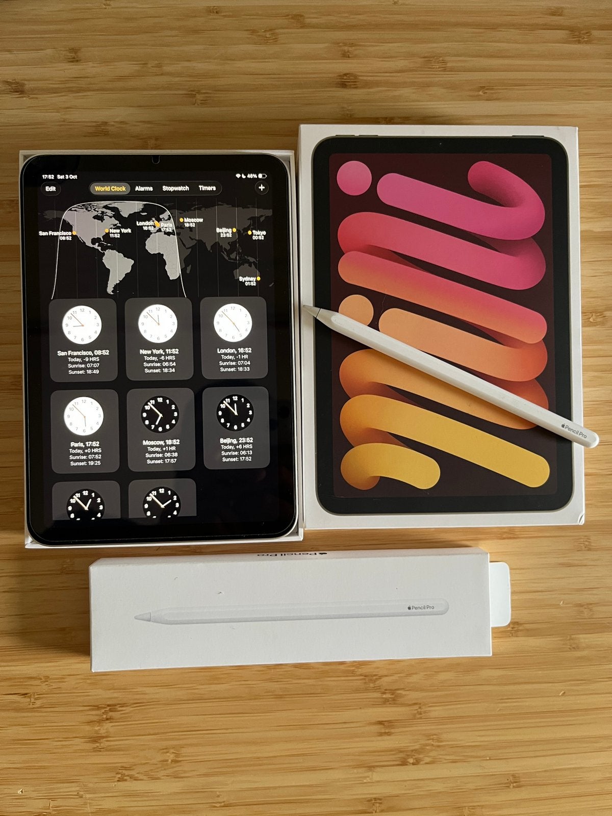 Apple iPad A17 Pro 256GB + Apple Pencil Pro, Informatique & Logiciels, Enlèvement ou Envoi, Apple iPad, 2024/25, 8 pouces