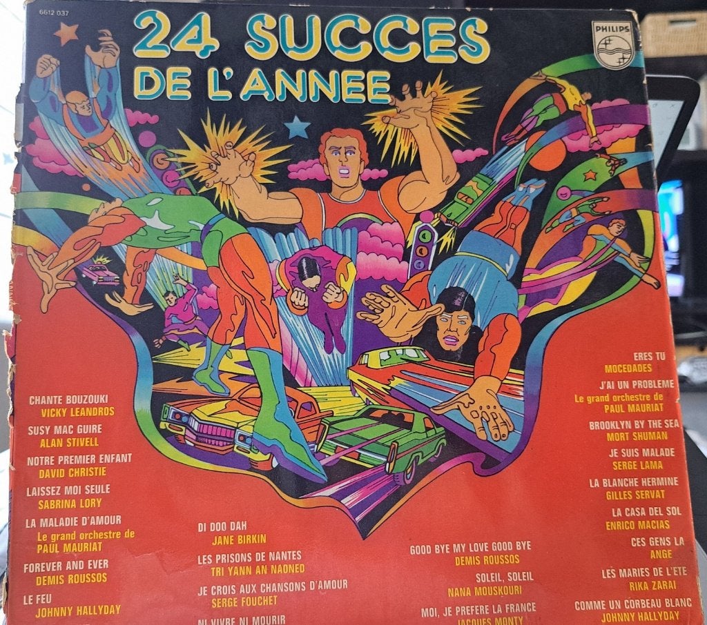 double vinyl LP - 24 succès de l'année - 1973, Enlèvement ou Envoi, LP
