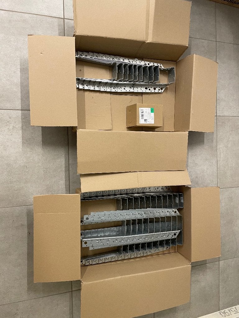 Raveeldragers Zwaar Verzinkt (7,5x22,5) + GRATIS Bouten, Doe-het-zelf en Bouw, Ophalen, 100 tot 250 mm, Overige typen, Nieuw